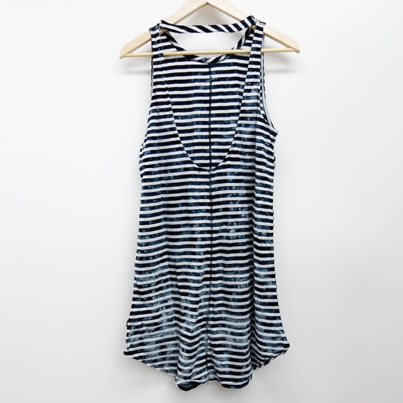 New Vans Striped Low Back Tank Skate Dress - Picture 4 of 6